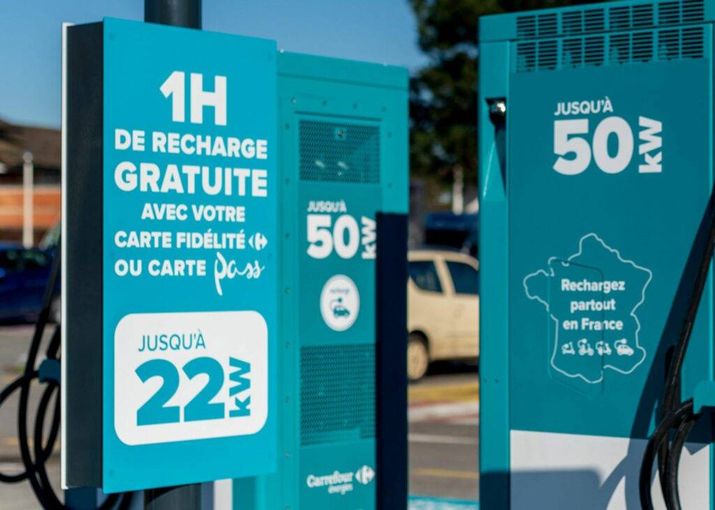 recharge gratuite pour voiture électrique