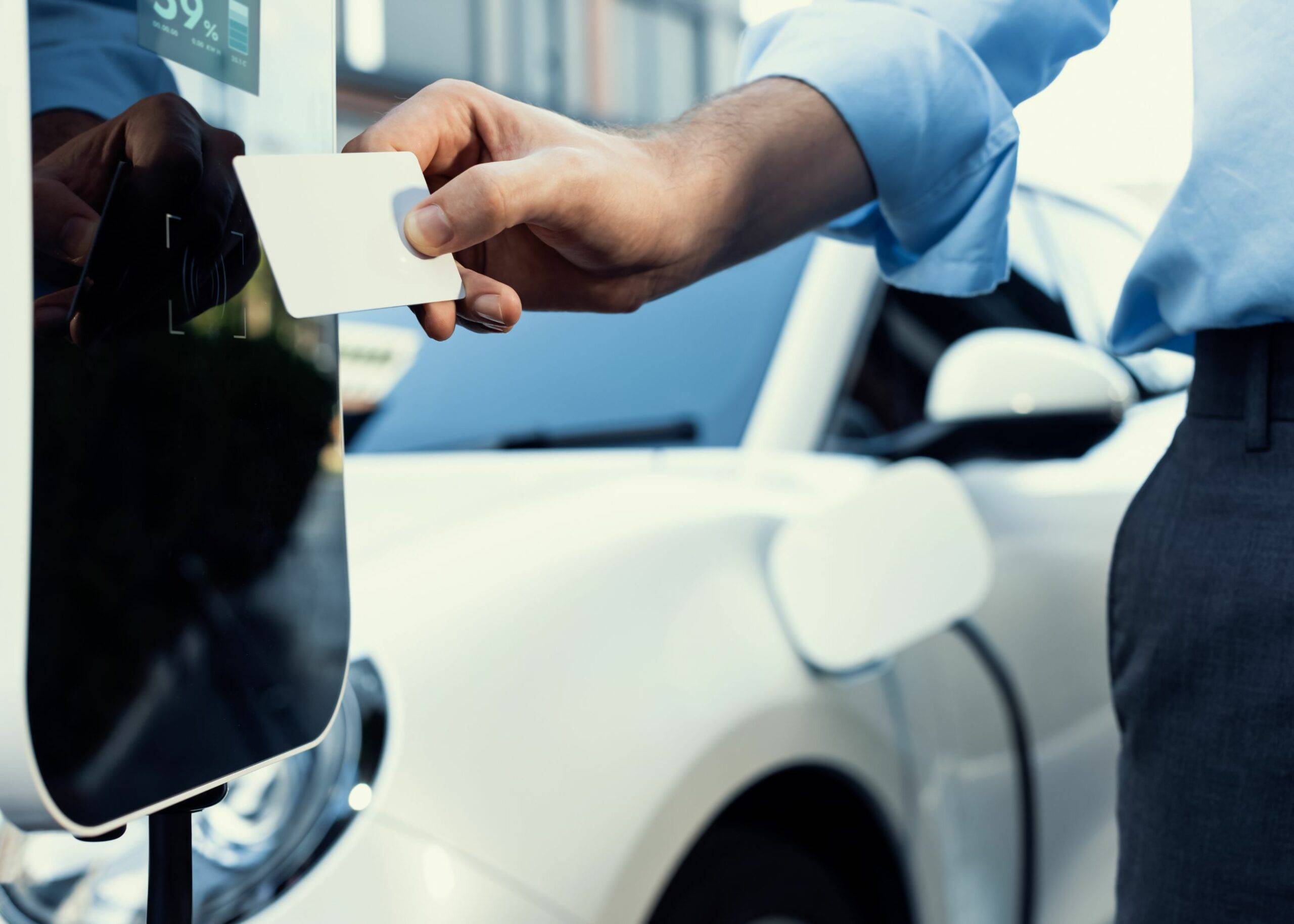 Carte de recharge pour voiture électrique