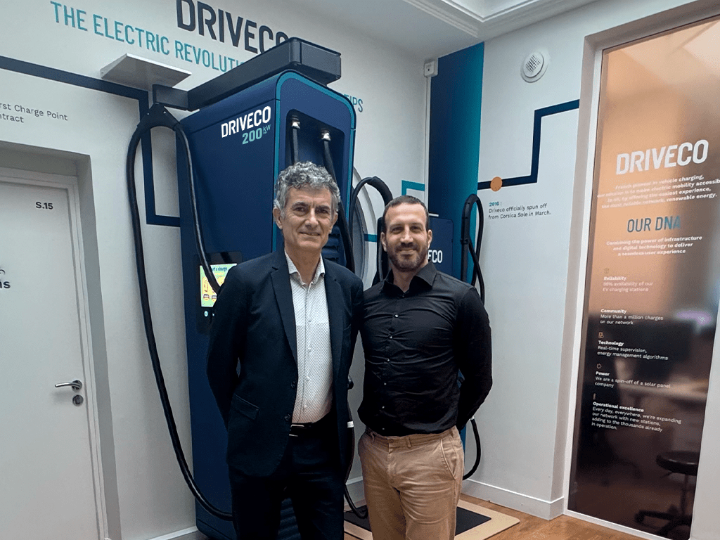 Gautier Chatelus, nouveau Président de DRIVECO, aux côtés d'Ion Leahu-Aluas, CEO et co-fondateur de DRIVECO
